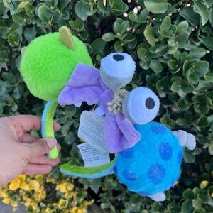 Disney Parks 2025 Monsters, Inc. Mike Sulley Boo Plush Ear Ears Headband NWT